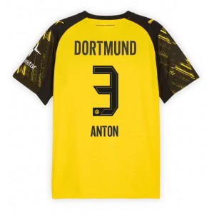 Fotbalové Dres Borussia Dortmund Waldemar Anton #3 Domácí Oblečení 2025-26 Krátký Rukáv